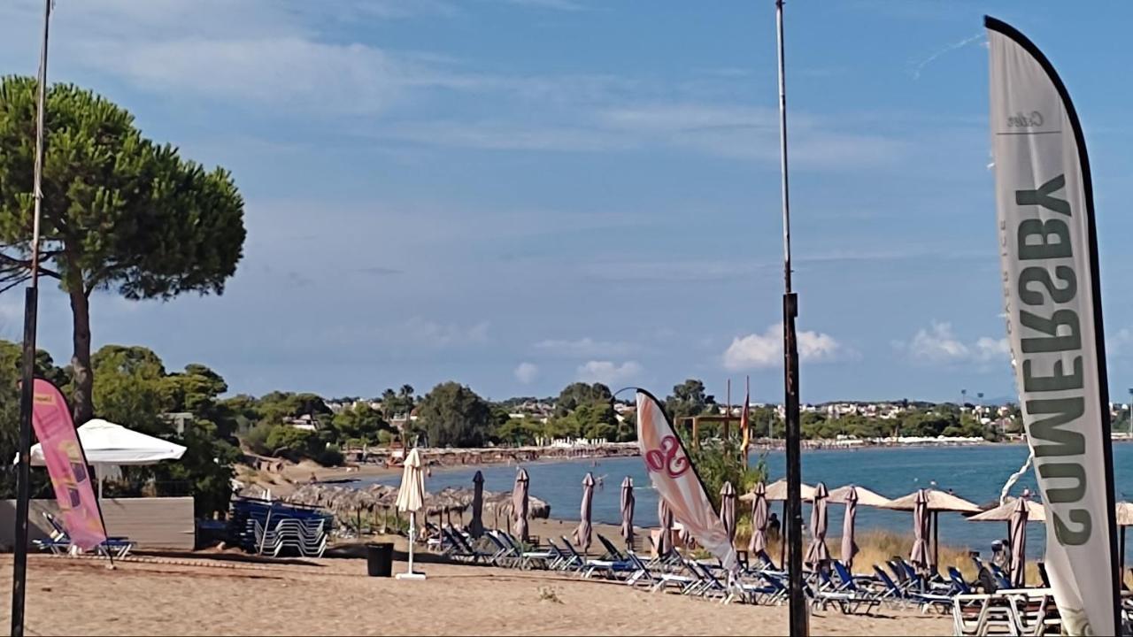 Apartmán Beautiful Choice - Near Athens Airport - 50M From The Sea - Iq+ Artemida  Exteriér fotografie