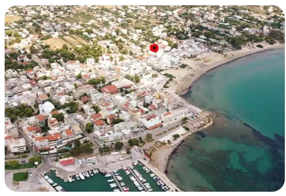Apartmán Beautiful Choice - Near Athens Airport - 50M From The Sea - Iq+ Artemida  Exteriér fotografie